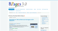 Desktop Screenshot of berlin-bookmarks.de