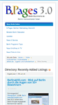 Mobile Screenshot of berlin-bookmarks.de